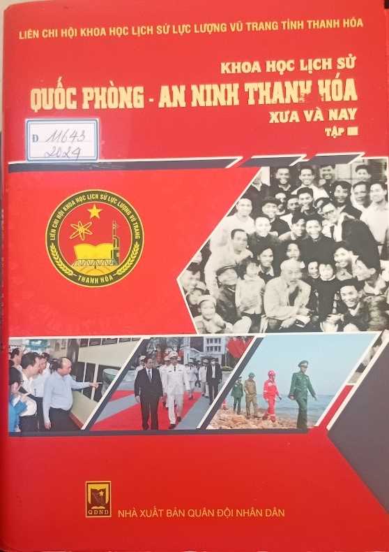 Khoa học lịch sử Quốc phòng - An ninh Thanh Hóa xưa và nay – Tập III
